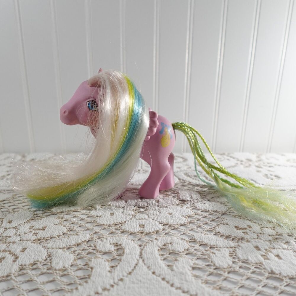 Hasbro G1 My Little Pony Curly Locks Brush 'n Grow Ponies 1984